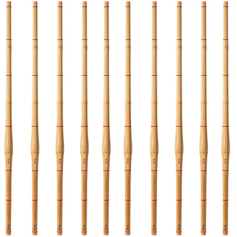 稽古用スタンダードタイプ 桂竹 並製 ”38以下” 竹のみ 10本セット