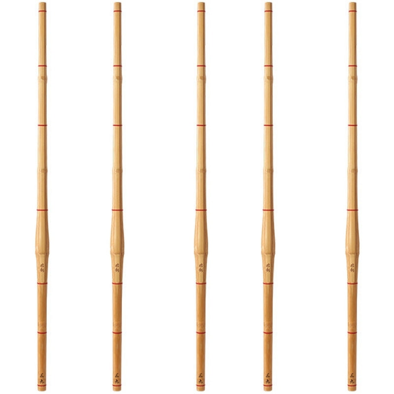 稽古用スタンダードタイプ 桂竹 並製”39” 竹のみ 5本セット