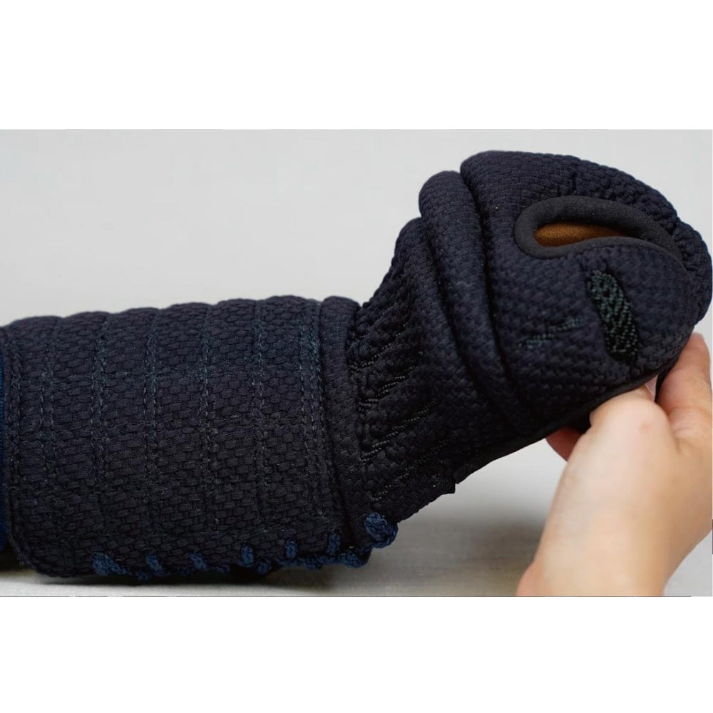 【武扇】 丸ごと洗える『應技』衝撃吸収 格子刺 甲手単品 (幼年〜特大まで)