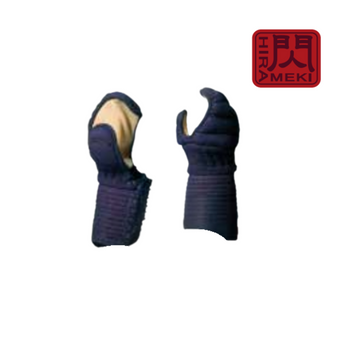 【松勘】少年用 閃RED 8㎜具の目刺防具 甲手単品