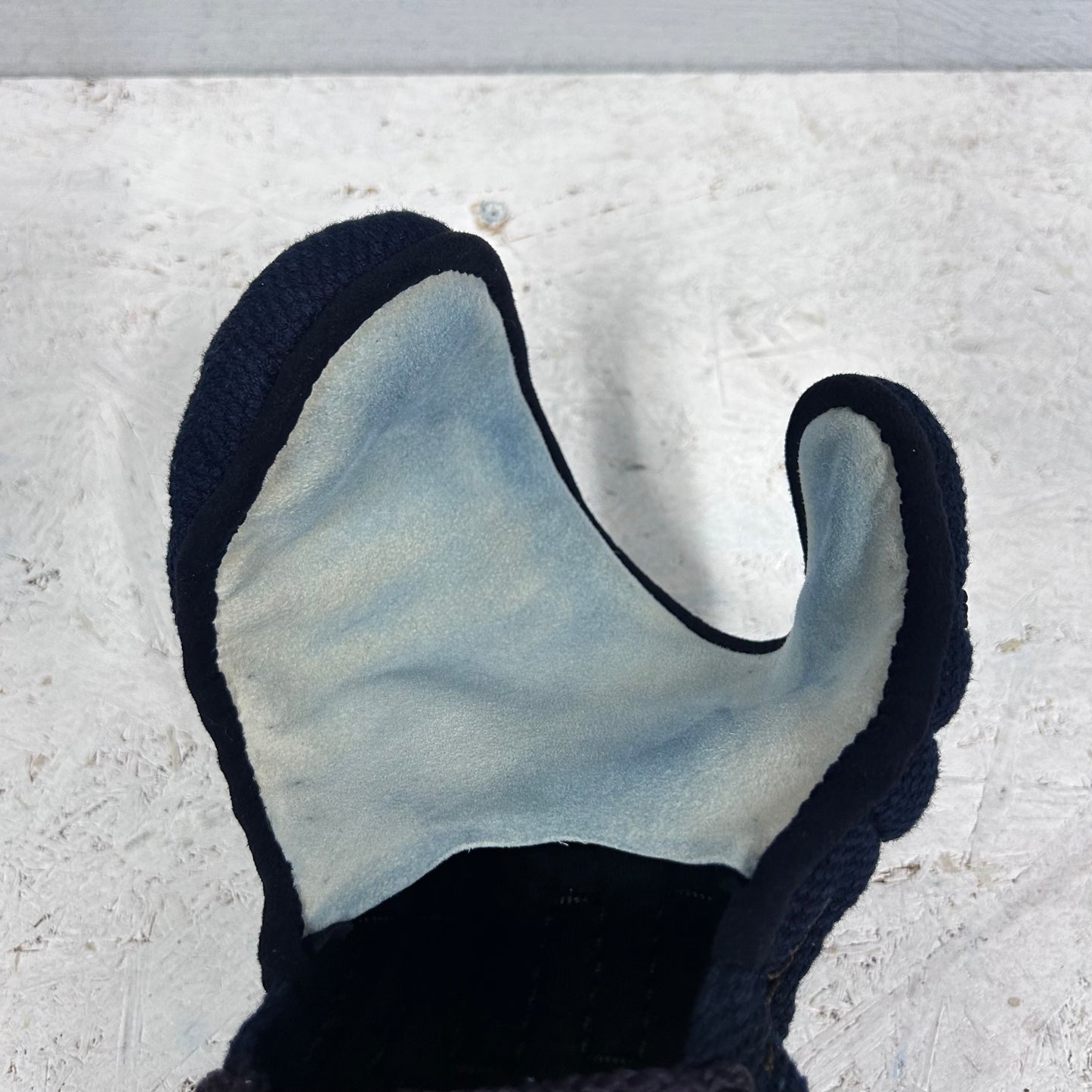 渋谷ショールーム展示品 3/20掲載 Lサイズ【栄光武道具】銀蜻蛉 10mmミシン刺 甲手単品