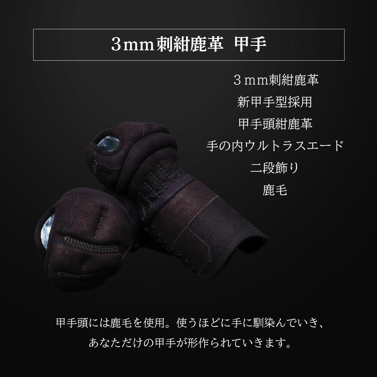 『A-1α MARK-X』 3mm紺革 剣道防具セット