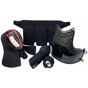 【栄光武道具】蜻蛉シリーズ"紫蜻蛉" 8mm織刺蜻蛉 防具セット