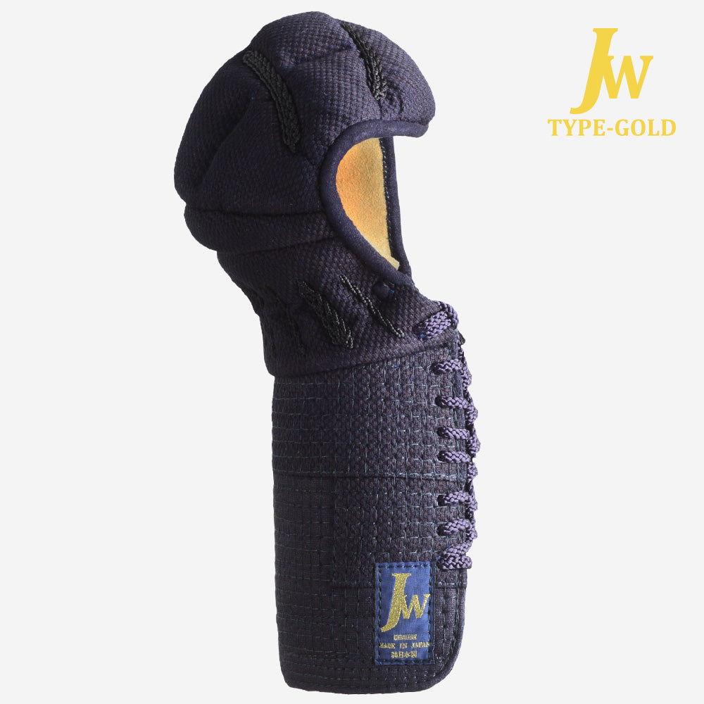 【日本剣道具製作所】国産 職人手作　JW-GOLD 甲手単品