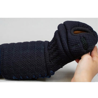 【武扇】  丸ごと洗える『應技』衝撃吸収 格子刺 甲手単品 (幼年〜特大まで)