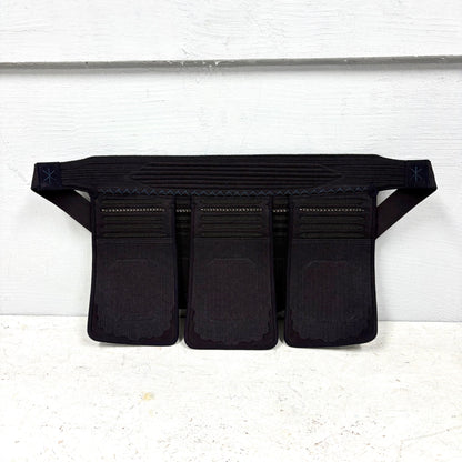 訳アリセール20%ＯＦＦ【日本剣道具製作所】日向(ひむか)伝統的工芸品 変化自在防具 垂単品　Mサイズ