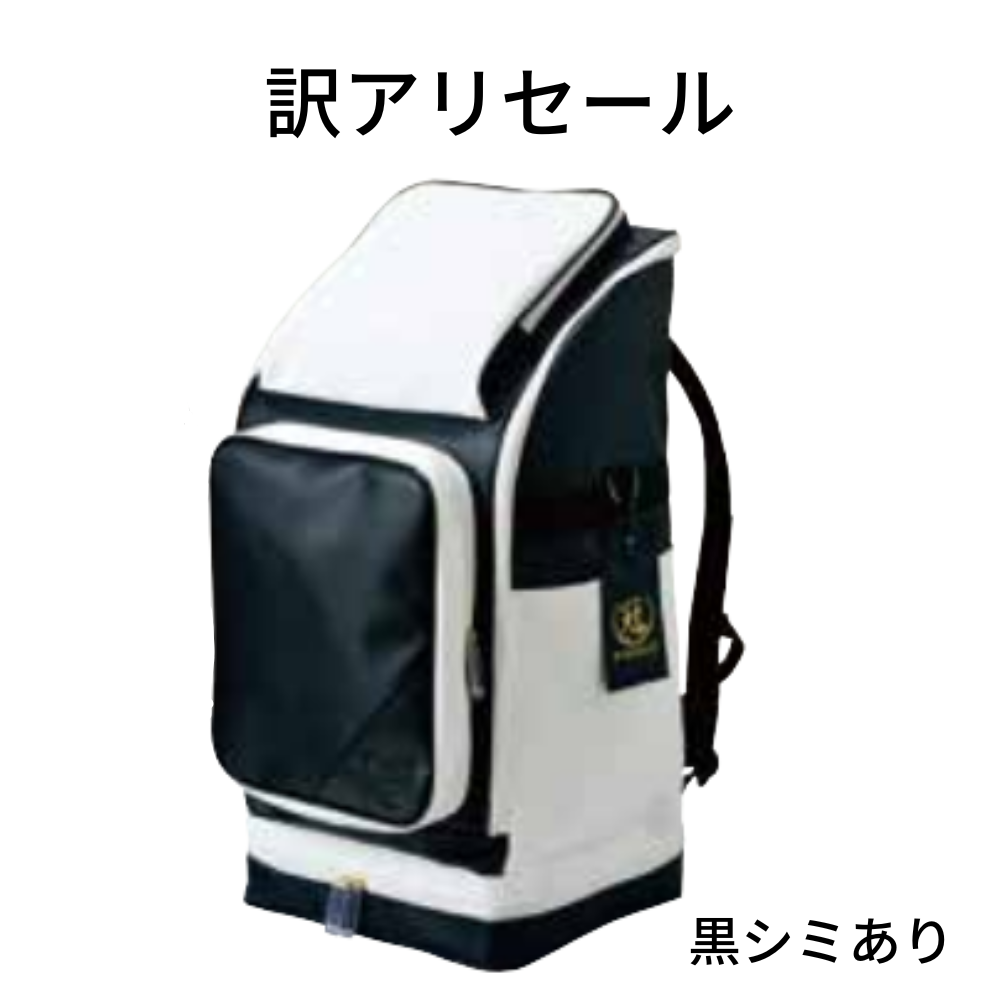 訳アリセール【松勘工業】冠 KENDO バックパック 防具袋　ホワイト