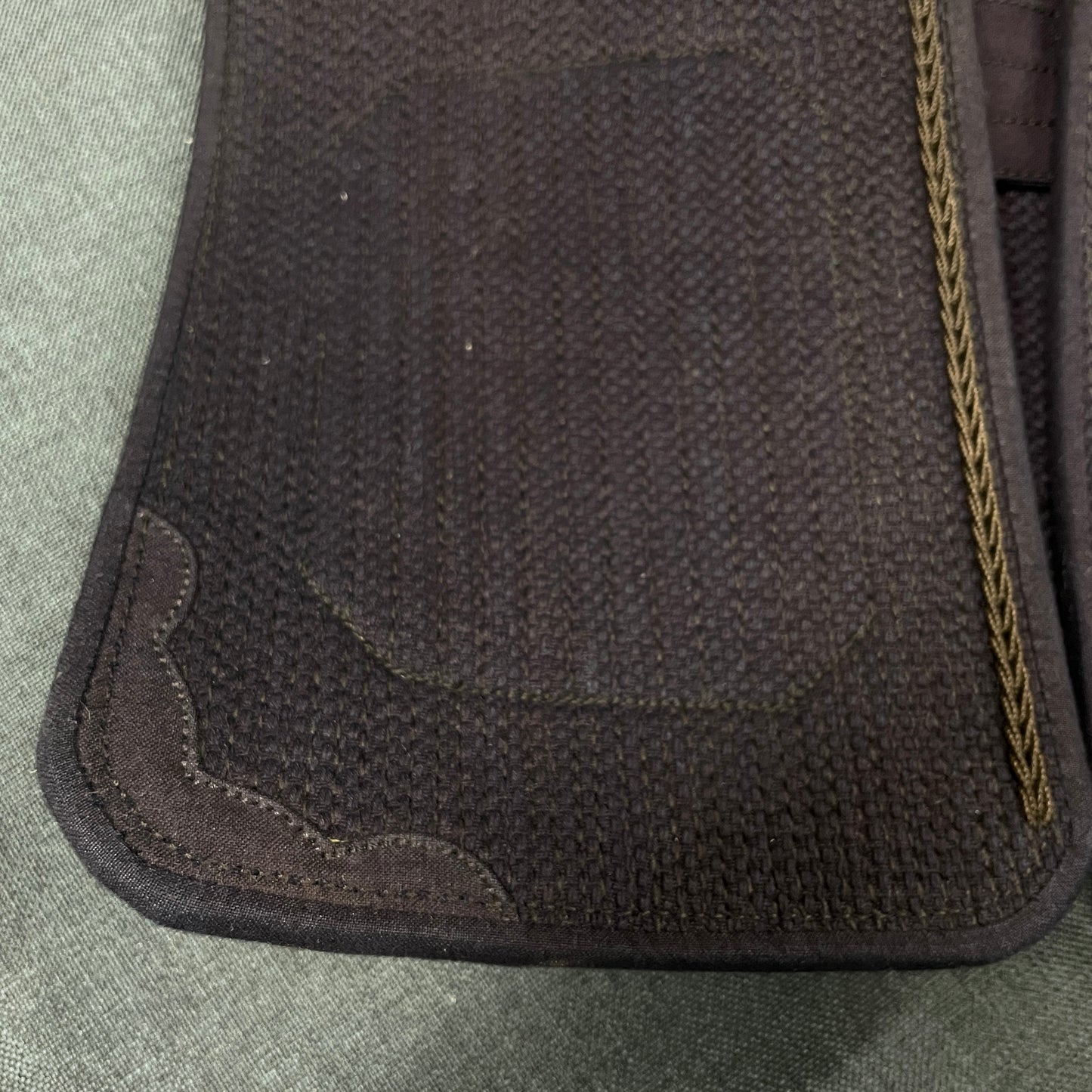 展示品セール 1点限り【栄光武道具】8ミリ織刺 -Authentic-【櫻扇】【垂単品】 Lサイズ