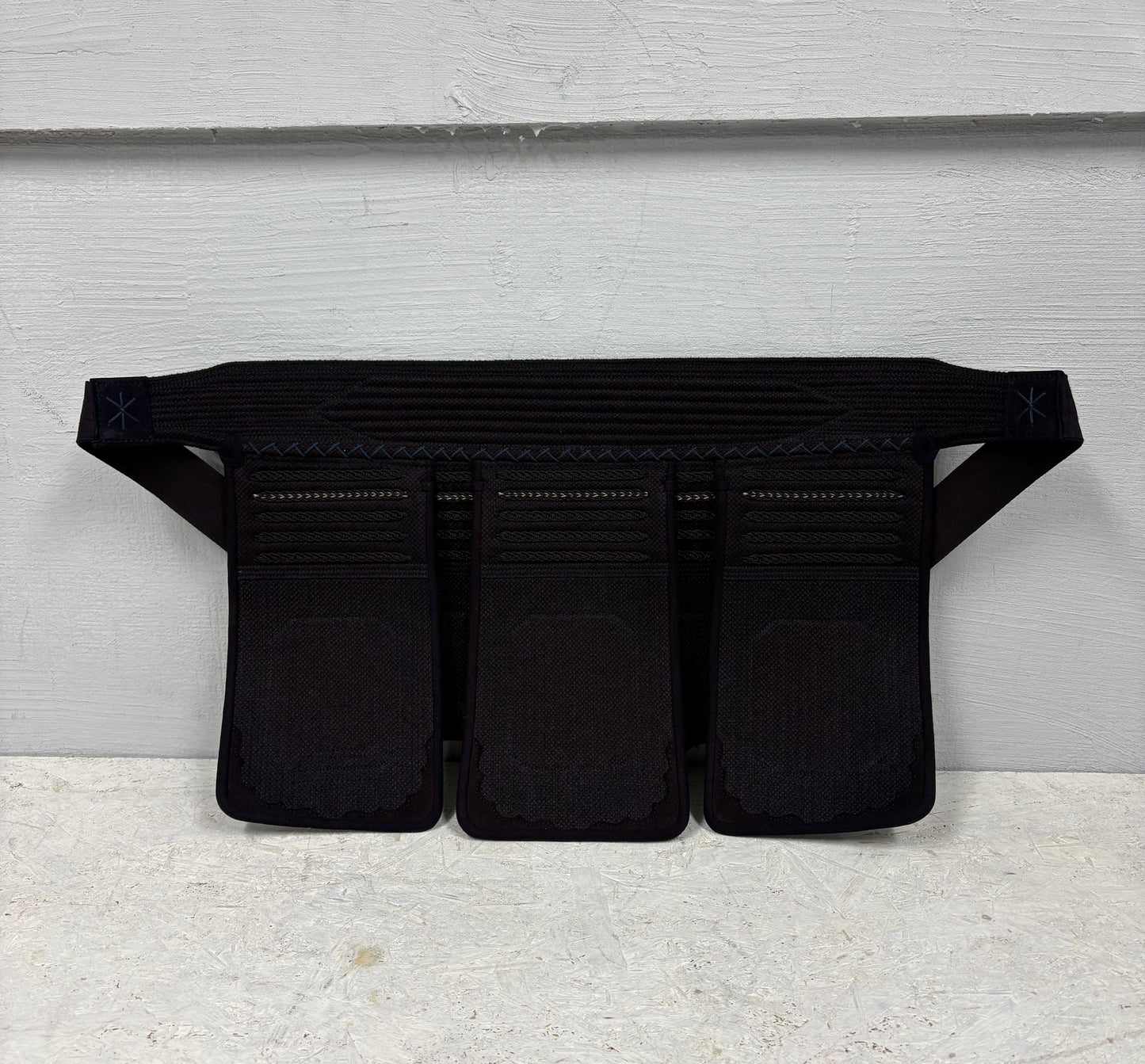 訳アリセール20%ＯＦＦ【日本剣道具製作所】日向(ひむか)伝統的工芸品 変化自在防具 垂単品　Mサイズ