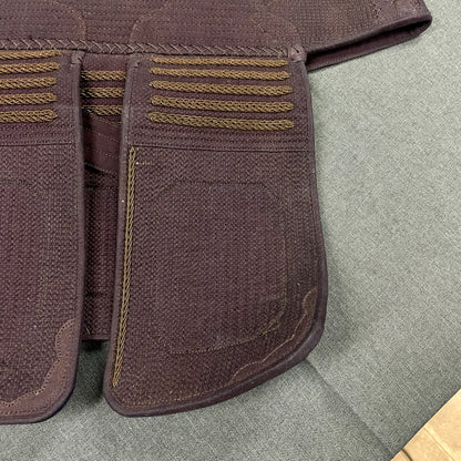 展示品セール 1点限り【栄光武道具】8ミリ織刺 -Authentic-【櫻扇】【垂単品】 Lサイズ