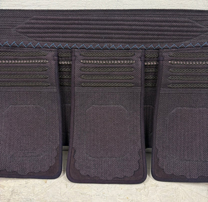 訳アリセール20%ＯＦＦ【日本剣道具製作所】日向(ひむか)伝統的工芸品 変化自在防具 垂単品　Mサイズ