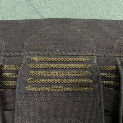 展示品セール 1点限り【栄光武道具】8ミリ織刺 -Authentic-【櫻扇】【垂単品】 Lサイズ