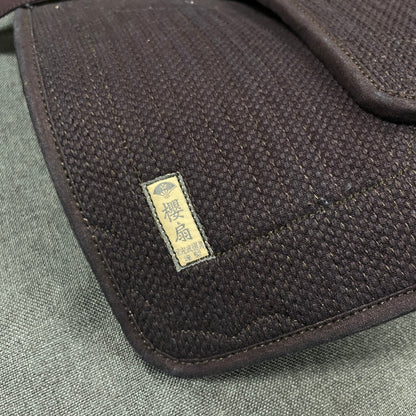 展示品セール 1点限り【栄光武道具】8ミリ織刺 -Authentic-【櫻扇】【垂単品】 Lサイズ