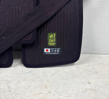 訳アリセール20%ＯＦＦ【日本剣道具製作所】日向(ひむか)伝統的工芸品 変化自在防具 垂単品　Mサイズ