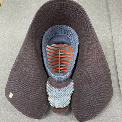 展示品セール 1点限りサイズ71cm【栄光武道具】8ミリ織刺 -Authentic-【櫻扇】【面単品】