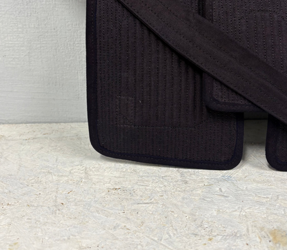 訳アリセール20%ＯＦＦ【日本剣道具製作所】日向(ひむか)伝統的工芸品 変化自在防具 垂単品　Mサイズ