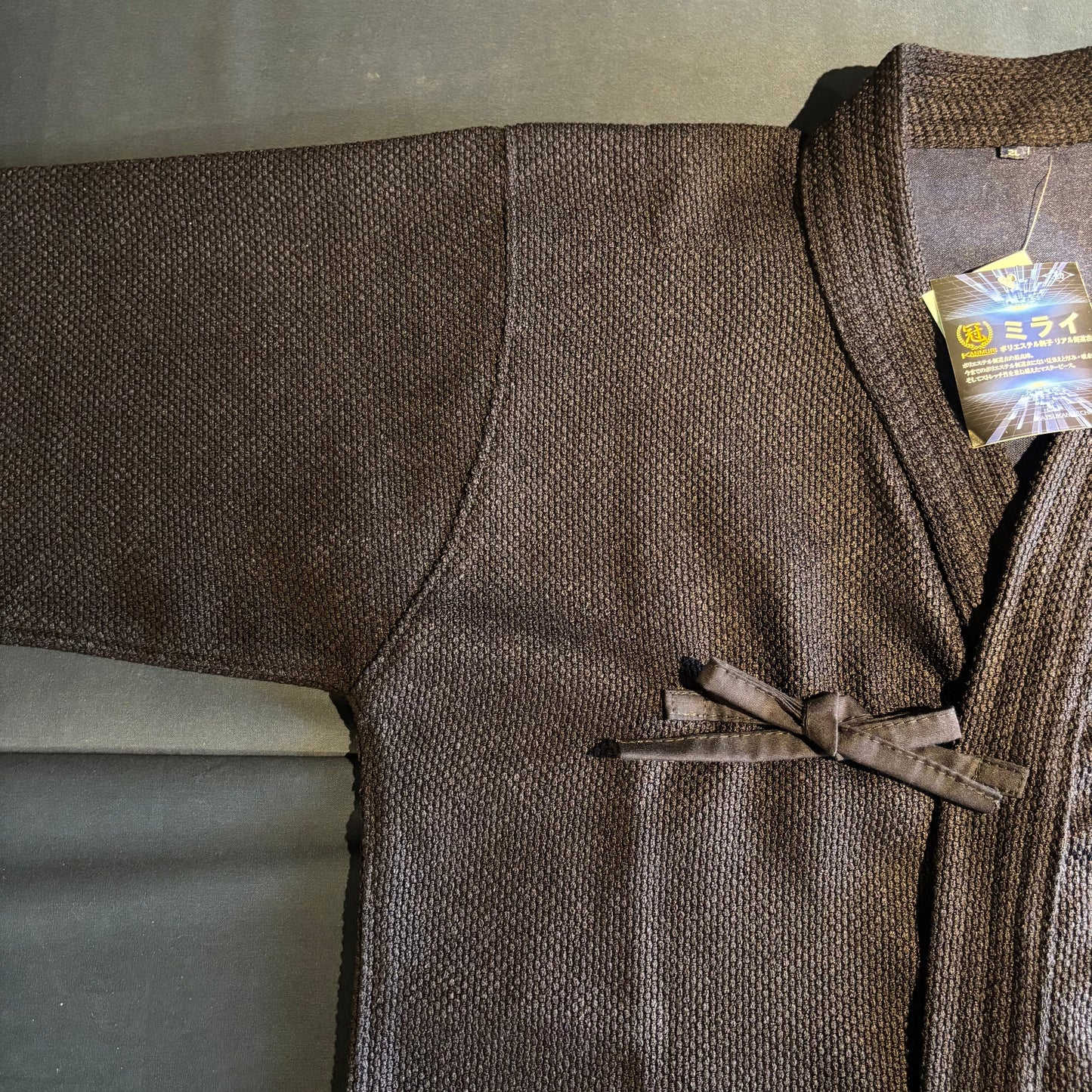 ゾロ目均一セール【松勘工業】冠 ポリエステル刺子リアル剣道衣 ミライ剣衣