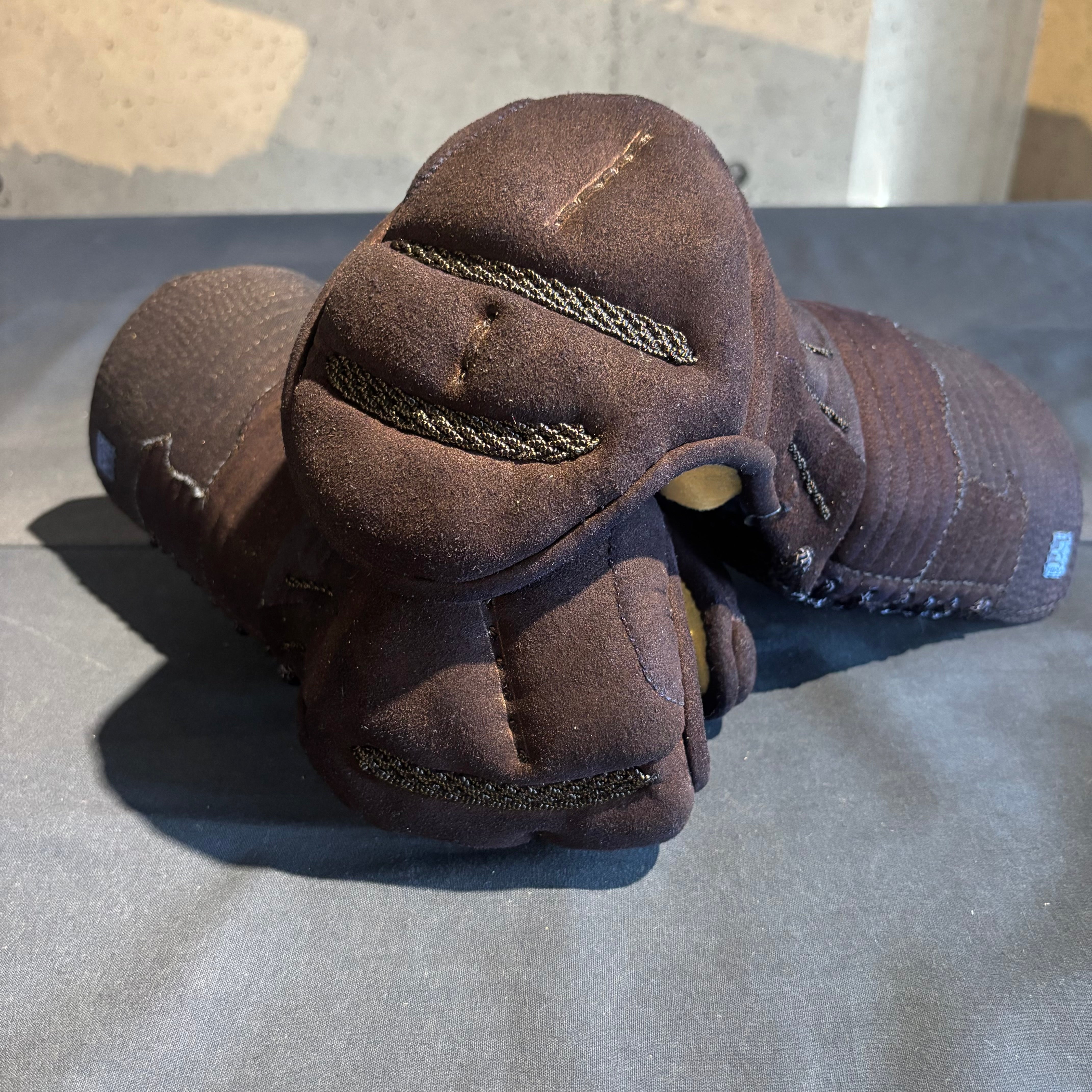 松勘工業】閃HIRAMEKI BLUEブルー 総紺革 8mm具の目刺 防具セット