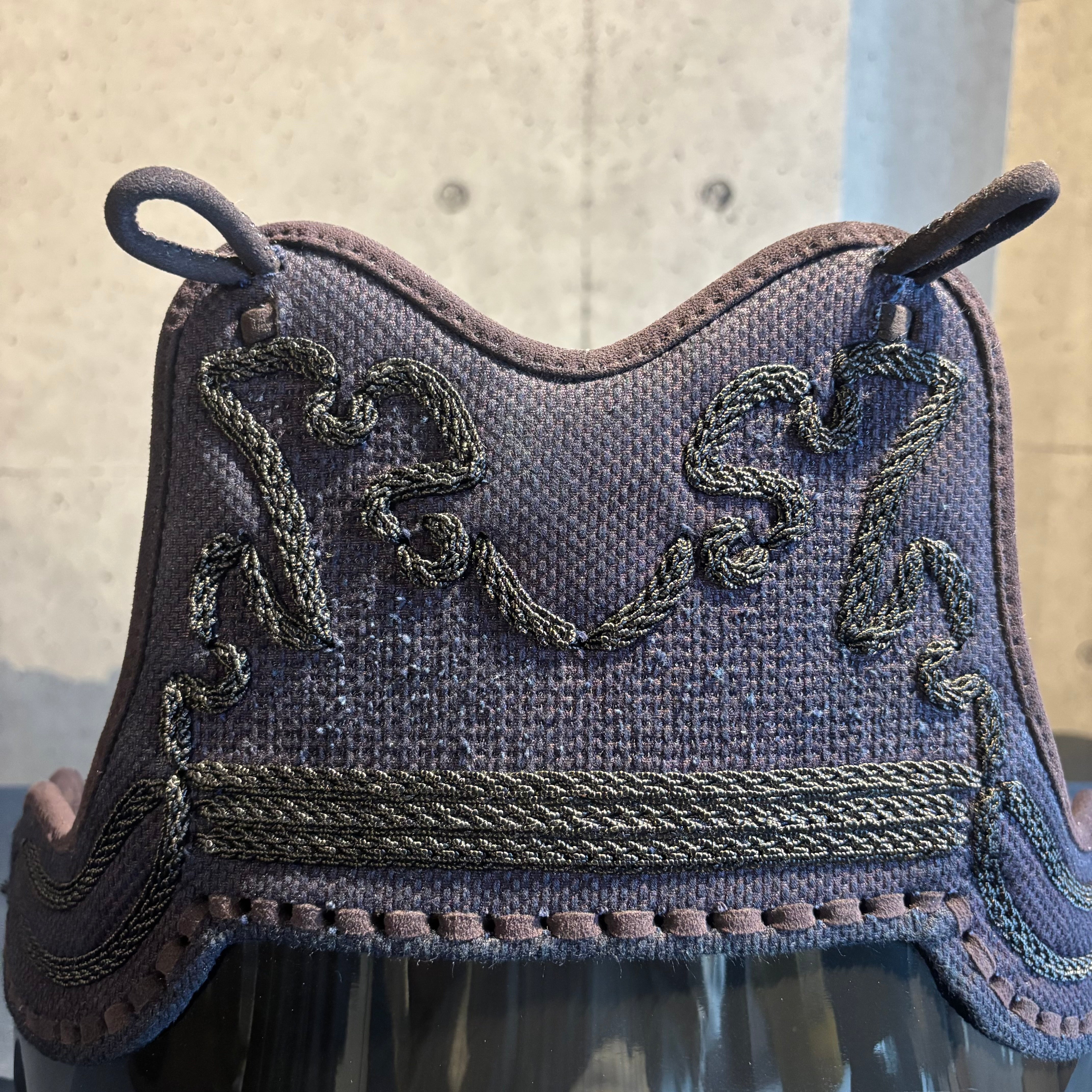 松勘工業】閃HIRAMEKI BLUEブルー 総紺革 8mm具の目刺 防具セット