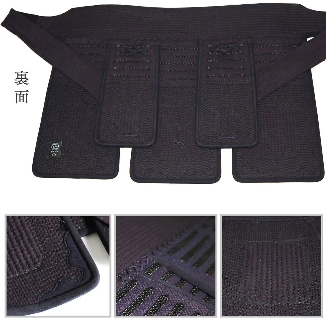 【西日本武道具】正(MASA)白印 6mm具の目刺 垂単品
