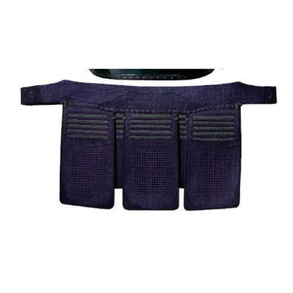 【松勘工業】閃(HIRAMEKI)PREMIUM 2.5分 織刺(ヘリ紺革) 超実戦型グノ目刺 防具セット