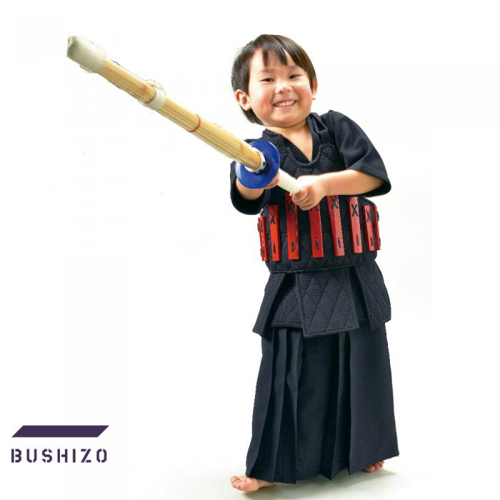 幼児用「剣スタ」 セット(垂一体型胴・道着・袴・竹刀) | BUSHIZO